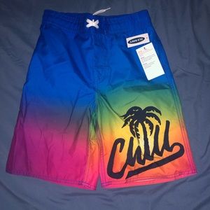 Old Navy Chill Board Swim Shorts NWT 10 12 L